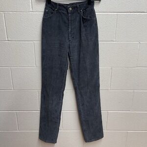 Vintage Lee Riders Women's Corduroy Straight Leg Pants Size 11 Waist 27" USA